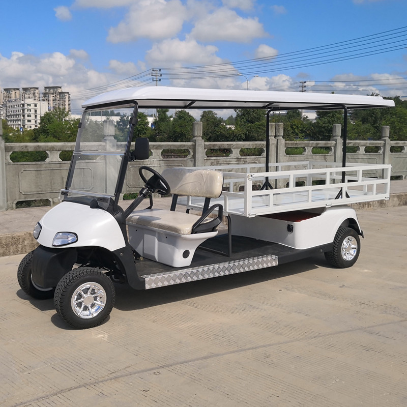 heavy duty utility farm and garden golf carts with cargo bed for sale