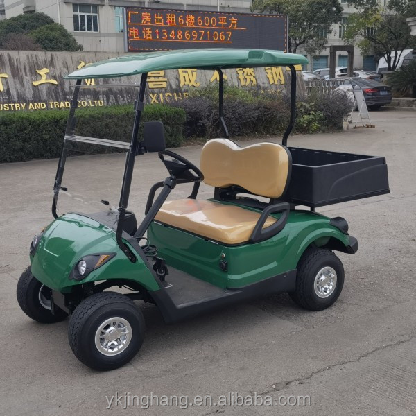 Electric go kart for adults two seater Sightseeing golf car mini hunting