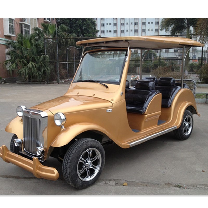 2 or 4 seat Chinese cheap mini electric car, antique car with CE for sightseeing