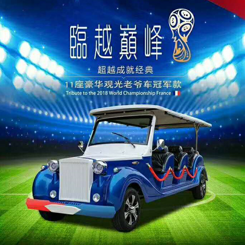 Cheap price12 seats electric golf cart club car electric vintage car for sale