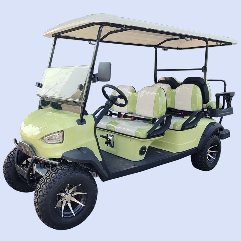 jinghang chinese good quality 6 seater gas powered golf cart with 300cc engine