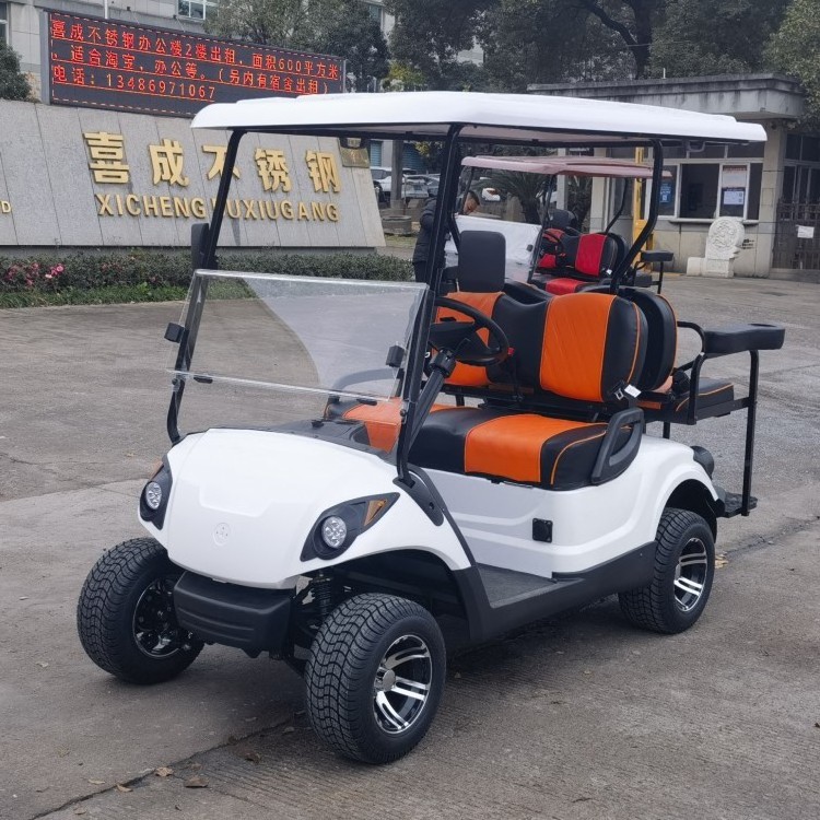 4 seater gasoline or electric powered golf dune buggy with luxury seater