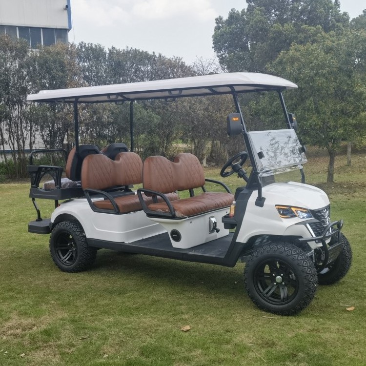 EPA Certified gas powered 6 passenger  golf cart with petrol engine for sale/6 seater club car golf cart with gasoline power