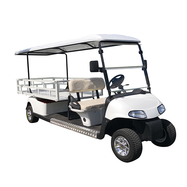 heavy duty utility farm and garden golf carts with cargo bed for sale