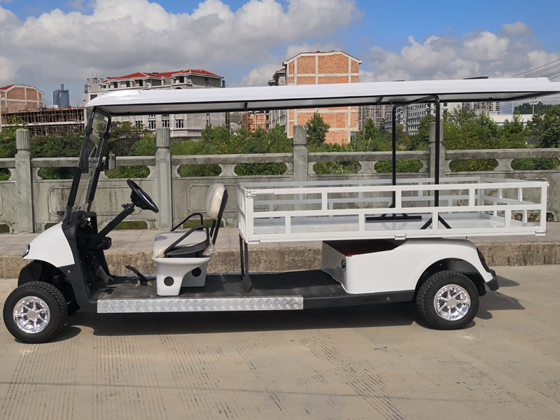 heavy duty utility farm and garden golf carts with cargo bed for sale