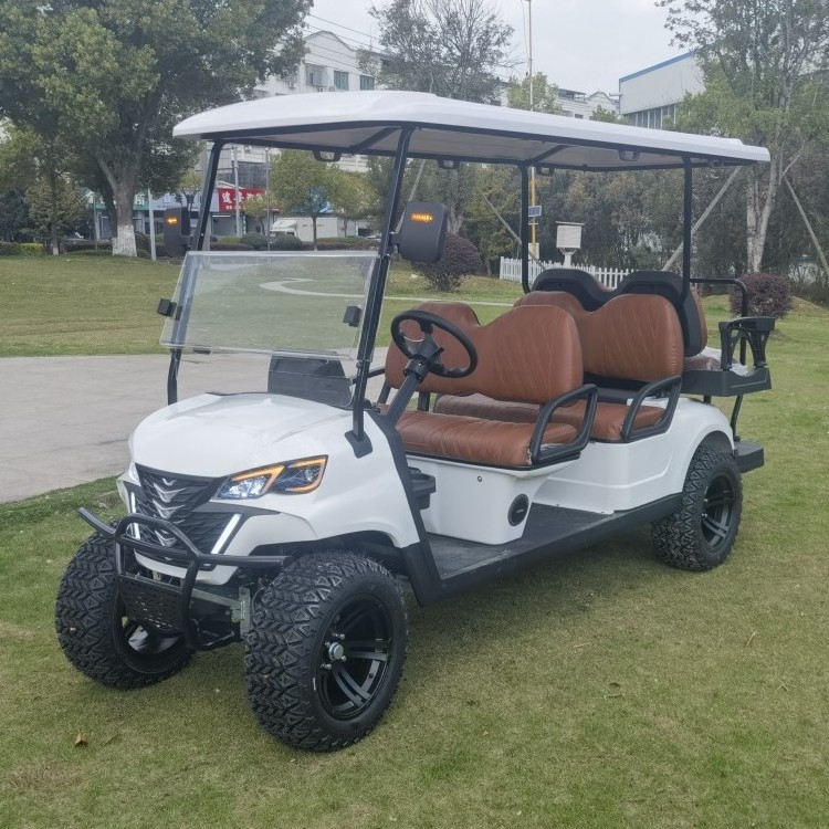 EPA Certified gas powered 6 passenger  golf cart with petrol engine for sale/6 seater club car golf cart with gasoline power