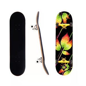 31*8 Skate Board Wholesale 80 CM Over 12 Years Old 9 Ply Maple Wood Skateboard