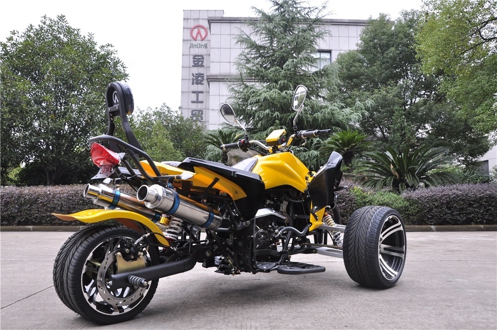 China jingling 250CC atv motorized tricycles cuatrimoto motorcycles reverse trike 3 wheel motorcycle