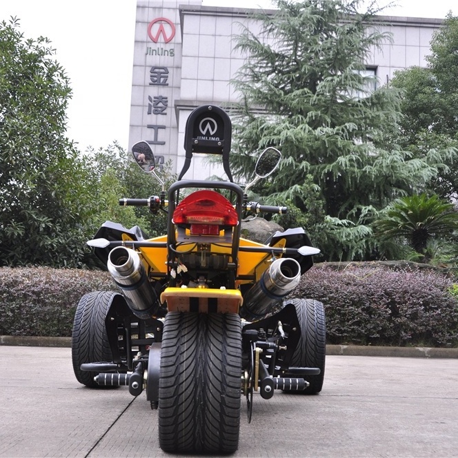 China jingling 250CC atv motorized tricycles cuatrimoto motorcycles reverse trike 3 wheel motorcycle