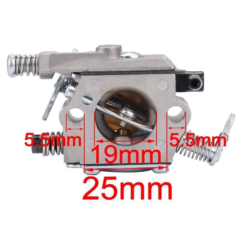 Chainsaw Carburetor Carb Steel for STIHL MS210 MS230 MS250 023 025 Engine