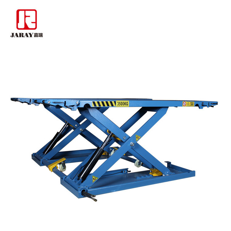 Yingkou Jaray mid rise car lift 1.2m Movable car lift scissor