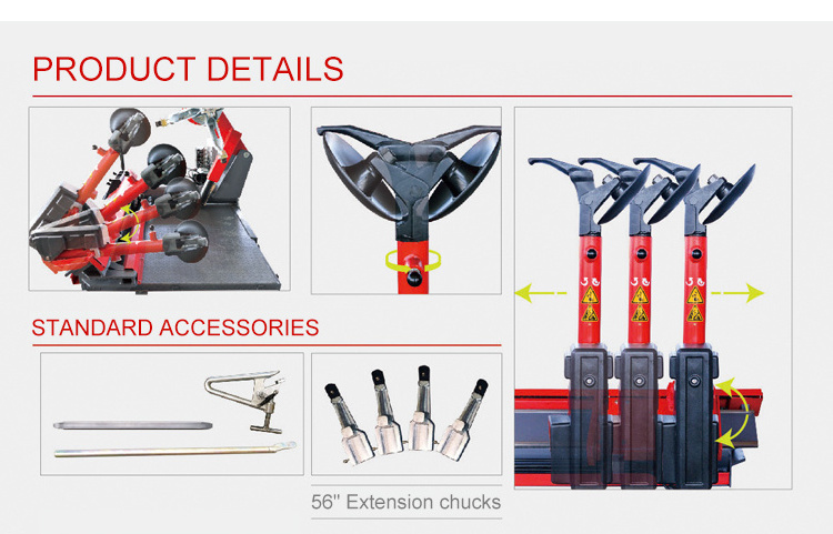 Commercial Automatic Tire Changer Machine Prices Manufacturer For Tractor