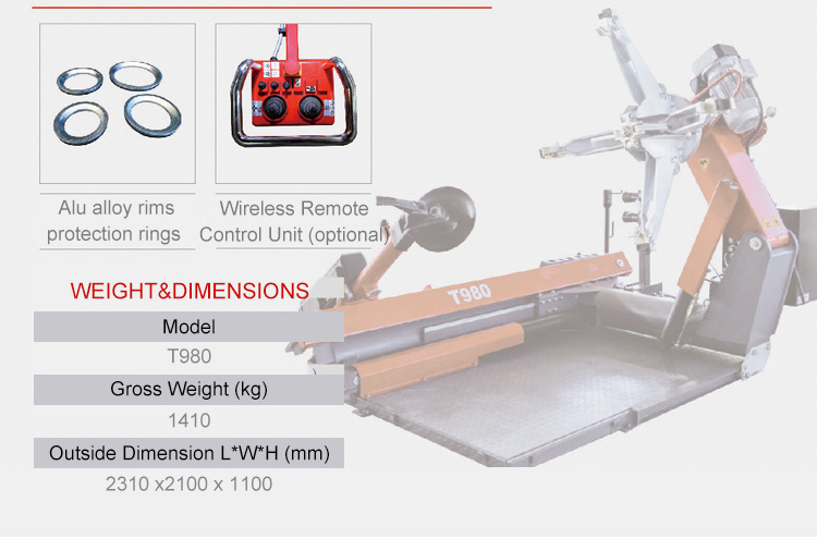 Commercial Automatic Tire Changer Machine Prices Manufacturer For Tractor