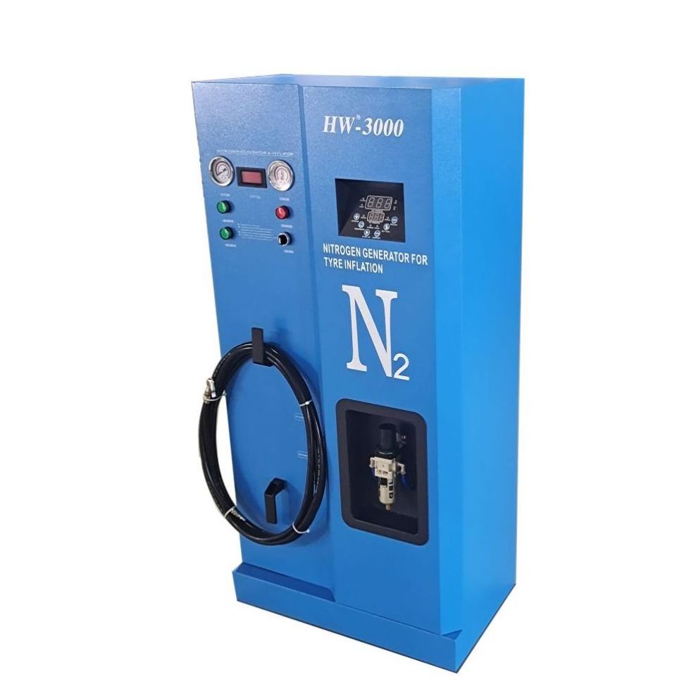 HW-3000A Full Automatic Truck and Car tire Inflator Tyre nitrogen Inflation With 97% Purity