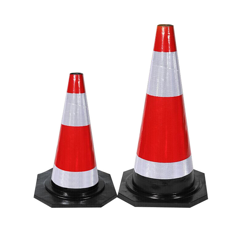 Highways Signal Flexible PVC Road Used Traffic Cones Reflective Safety Traffic Cone