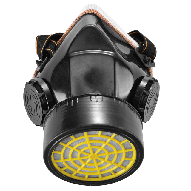 five layers Half Face Safety Chemical Respirators for dust with valve