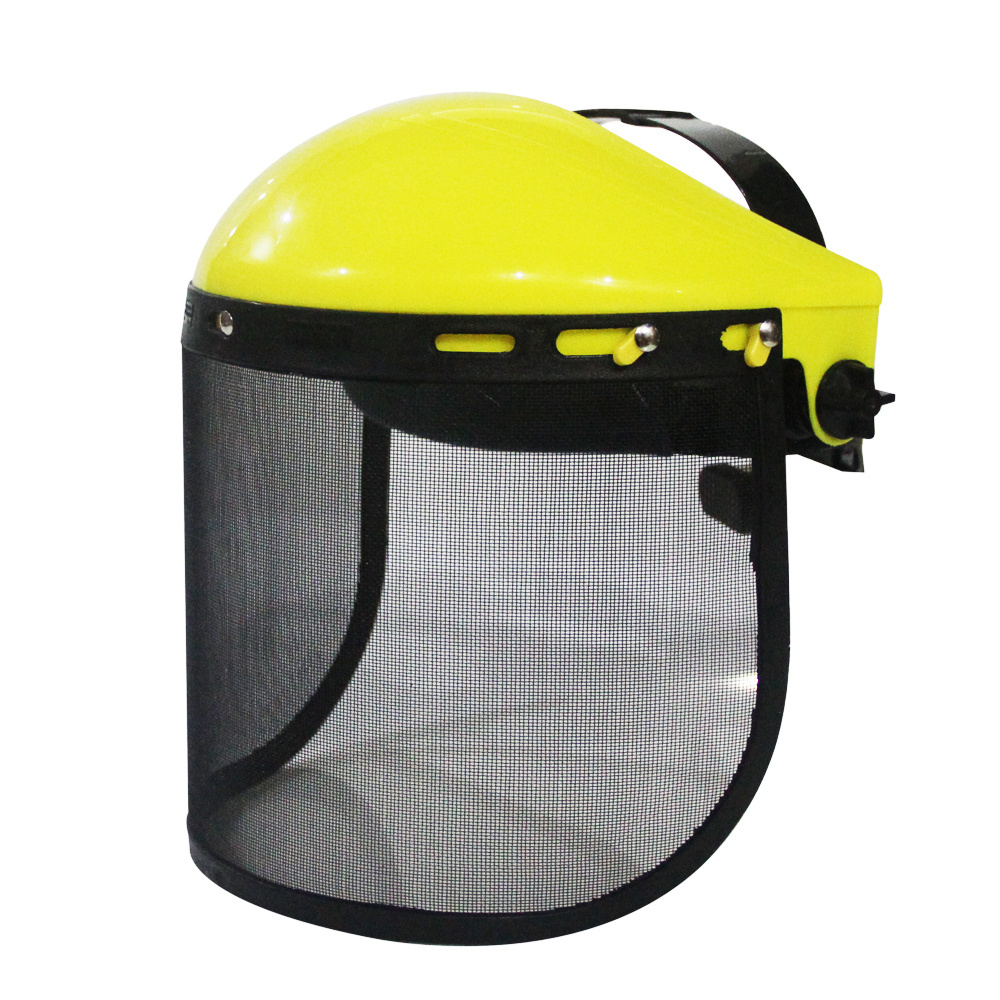 Safety Mesh Face Shield with Head Gear Full Face Protection/ Safety Face Visor