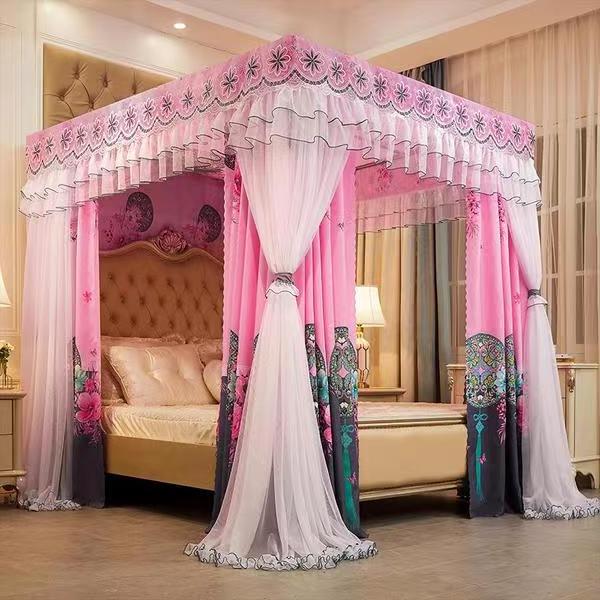 150*200 Luxury Double Layer Blackout Bed Curtain Umbrella Baby Mosquito Net