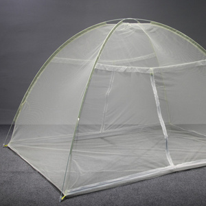 150*200*128cm Foldable Purple Baby Adult Double Zipper Door Sleeping Yurt Mosquito Net Bed Canopy