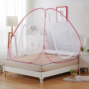 Home Outdoor Bed Canopy Foldable Mosquito Netting for Bed Hot Sale Portable Anti Mosquito Bites Camping Travel Summer Adults RXC