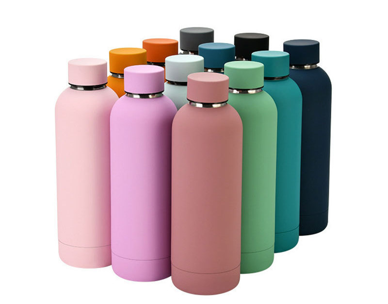 500ml 750ml Factory customization Travel Double Walled Vacuum Insulated Stainless Steel Sport Flask Flask Water Bottle