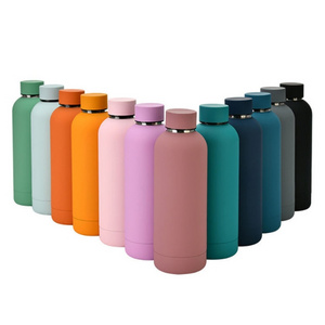 500ml 750ml Factory customization Travel Double Walled Vacuum Insulated Stainless Steel Sport Flask Flask Water Bottle