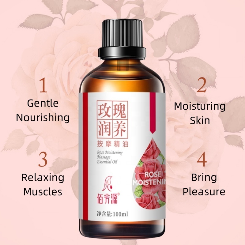 multiple Moisturizing Massage Skin Care Aromatherapy Scraping Shower Face Body Burning fat clusters Rose Ginger essential oil