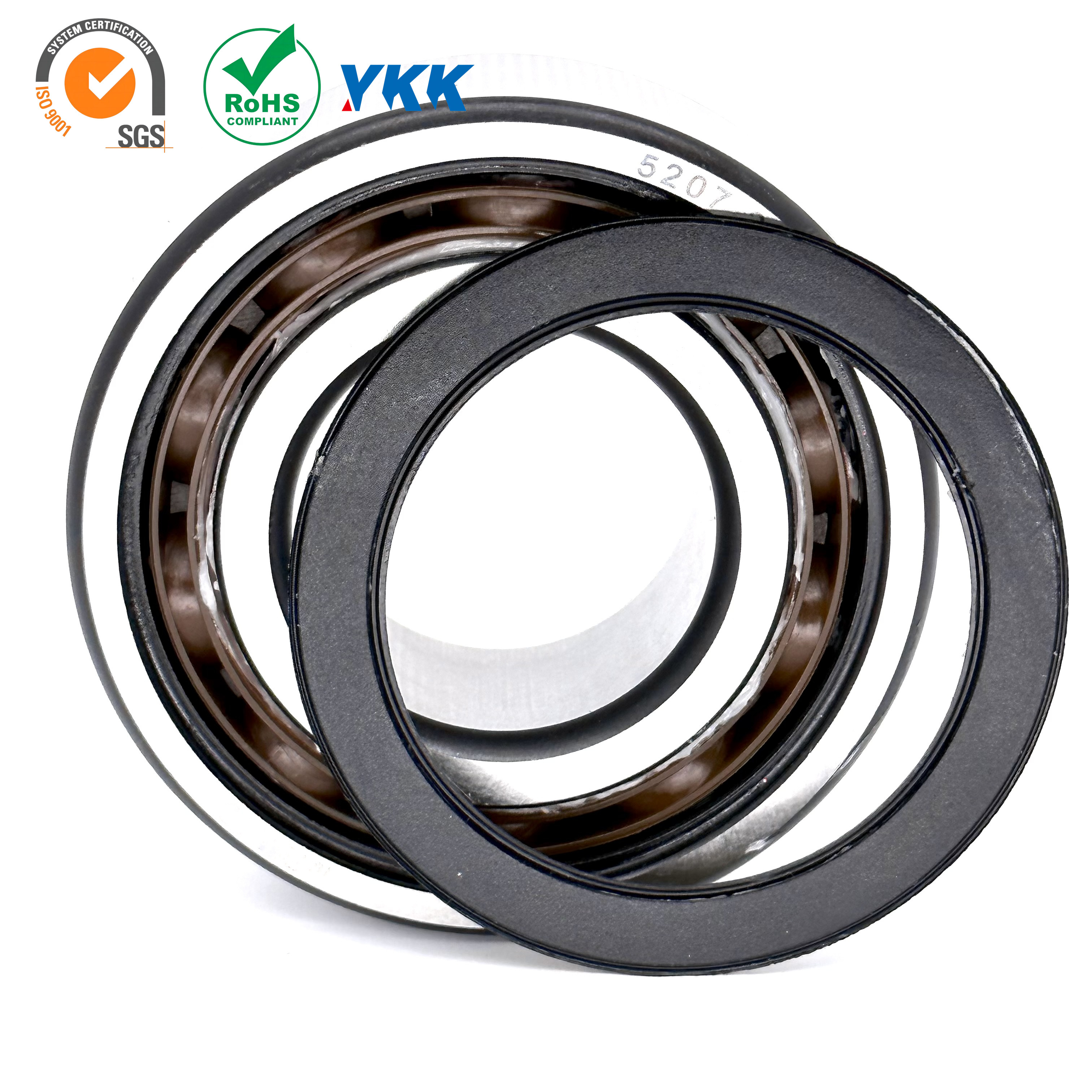 Ultra-precision 3200 A-2RS1TN9/MT33 Double row angular contact ball bearings