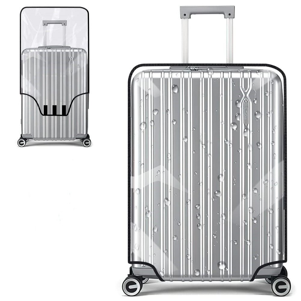 Transparent Luggage Cover Waterproof And Dustproof Transparent Trolley Case Suitcase Pvc Cover