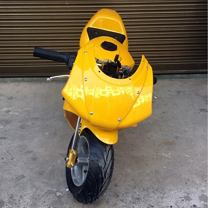 Factory direct sale 49cc 2 stroke mini moto mini kids pocket bike for sale