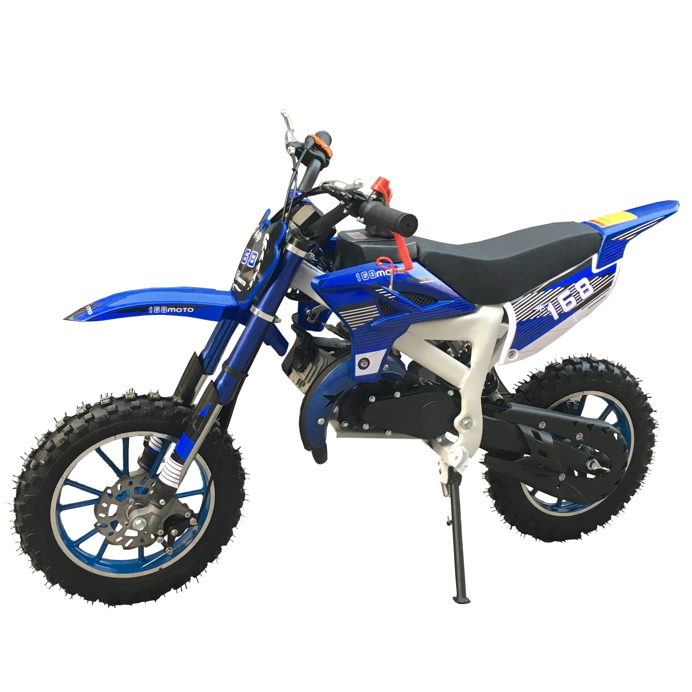 High quality 49cc 2 stroke motorbike pull starting off road minibike pocketbikes for kids