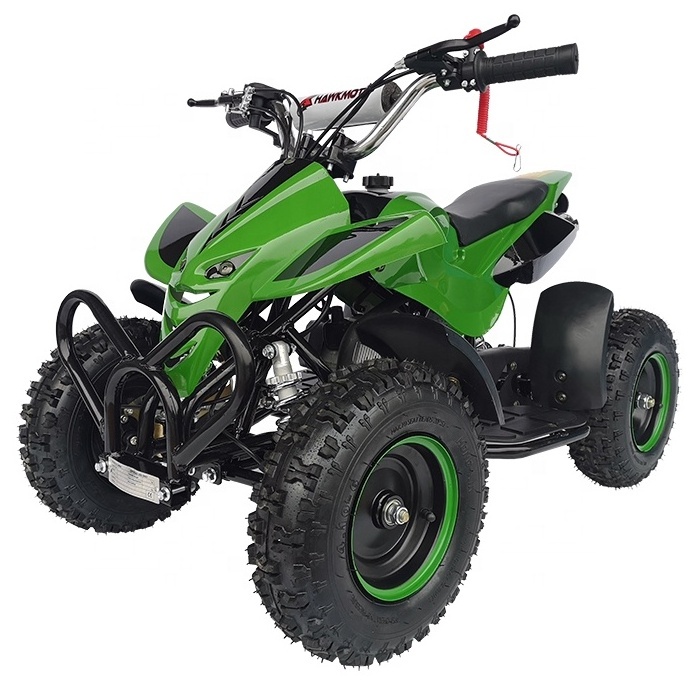 Factory direct sale 49cc 2 stroke easy pull start mini 4 wheeler for kids