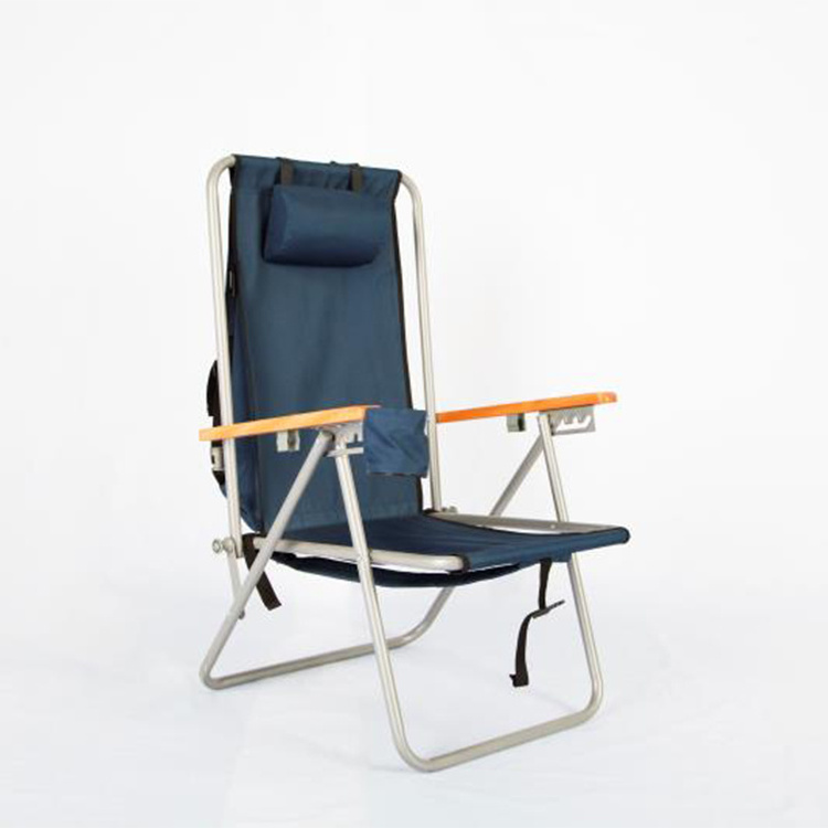 portable aluminum folding backpack beach chair