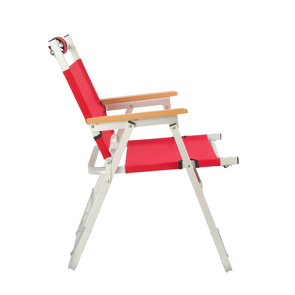 Aluminum portable low seat beach camp chair