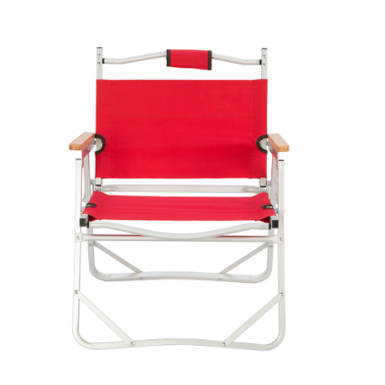 Aluminum portable low seat beach camp chair