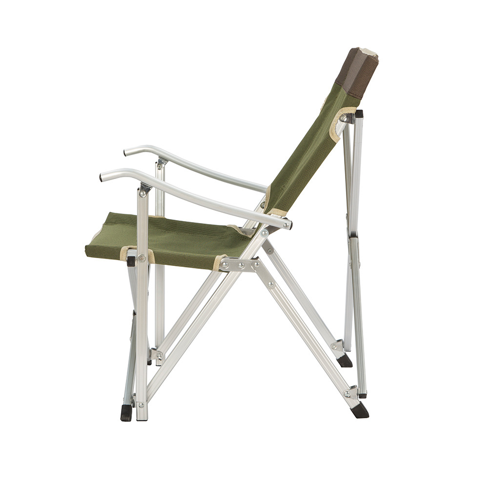 Outdoor heavy duty Aluminum camping fishing chair folding beach chair