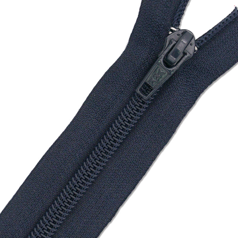 YKK Zipper Customized 3# 5# 8# 10# Coil Nylon Close-end Fashion Zipper with Auto-lock Zip Puller Slider and Stopper