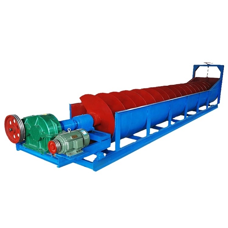 Double Spiral Groove MiniCoal Washing Equipment, Spiral Mining Machine Sand Washing Machine, Double Spiral Groove Mining Machine