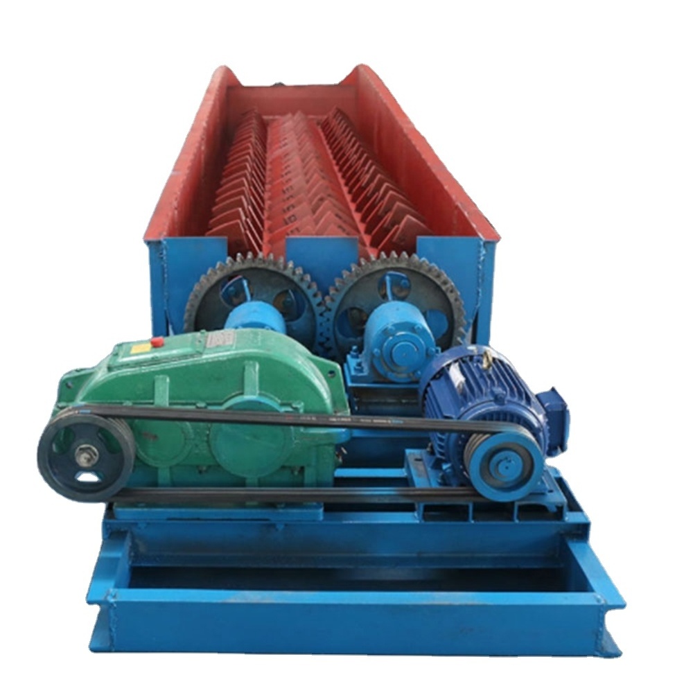 Double Spiral Groove MiniCoal Washing Equipment, Spiral Mining Machine Sand Washing Machine, Double Spiral Groove Mining Machine