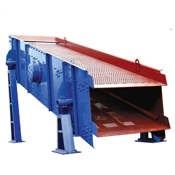 Double Decks Vibrating Screen Limestone Sandstone Marble Quartz Coal Screens