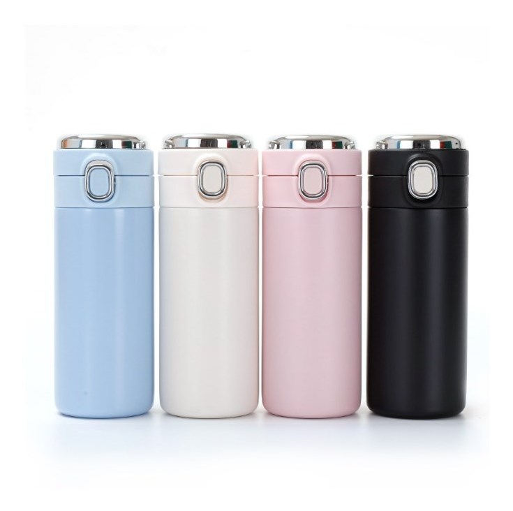 Double Wall Insulated Custom vacuum flask Smart Thermos Water Bottle with Led Temperature Display