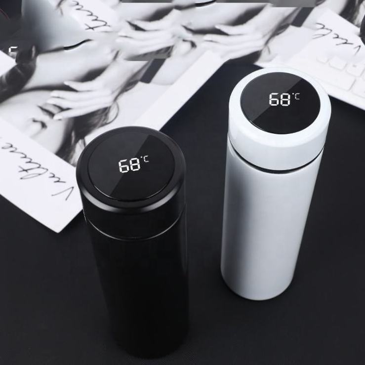 Top Quality Double Wall Stainless Steel Water Bottle Wholesale Vacuum Flask With Smart Temperature Display