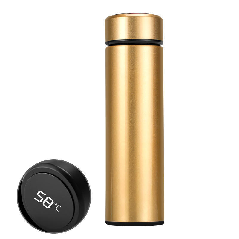 Top Quality Double Walled Insulated Stainless Steel Vacuum Flask Wholesale Intelligent Thermal Eco Smart Water Bottle