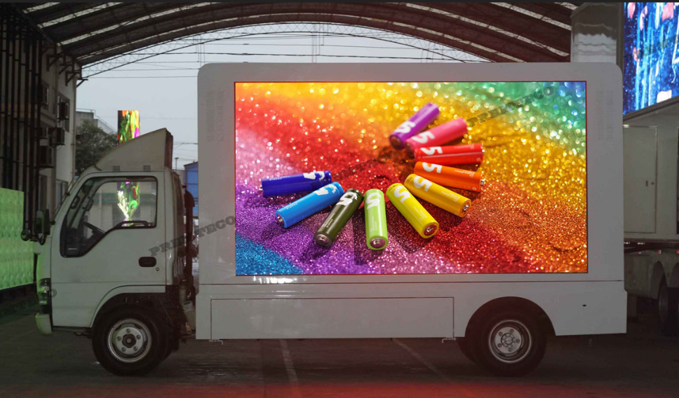 Wholesale P8 Digital Trucks Advertising Display Screen Signs LED Mobile Billboard