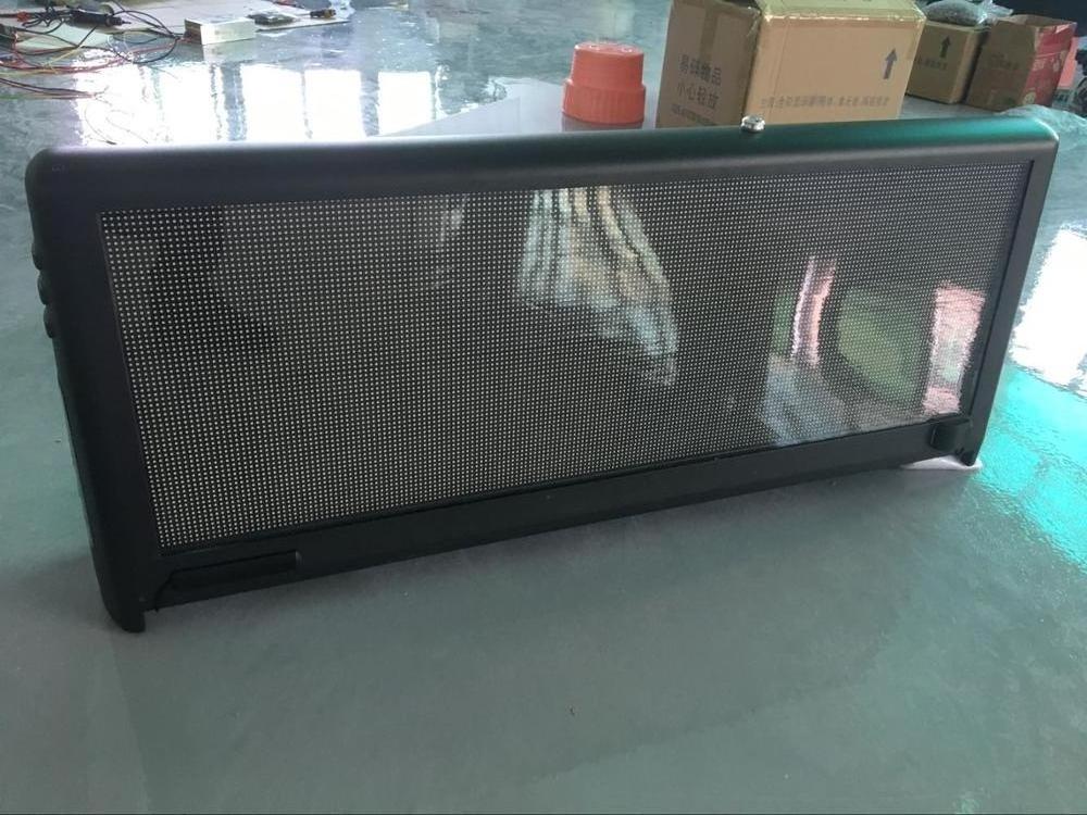 Clear LED Video Display Waterproof Digital LED Car/Taxi Roof Top Advertising Signs