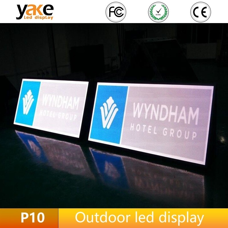 Wifi double sides led panel sign P5 P6 P8 P10 4x8ft front service led studio billboard advertising hd tv big outdoor led screen