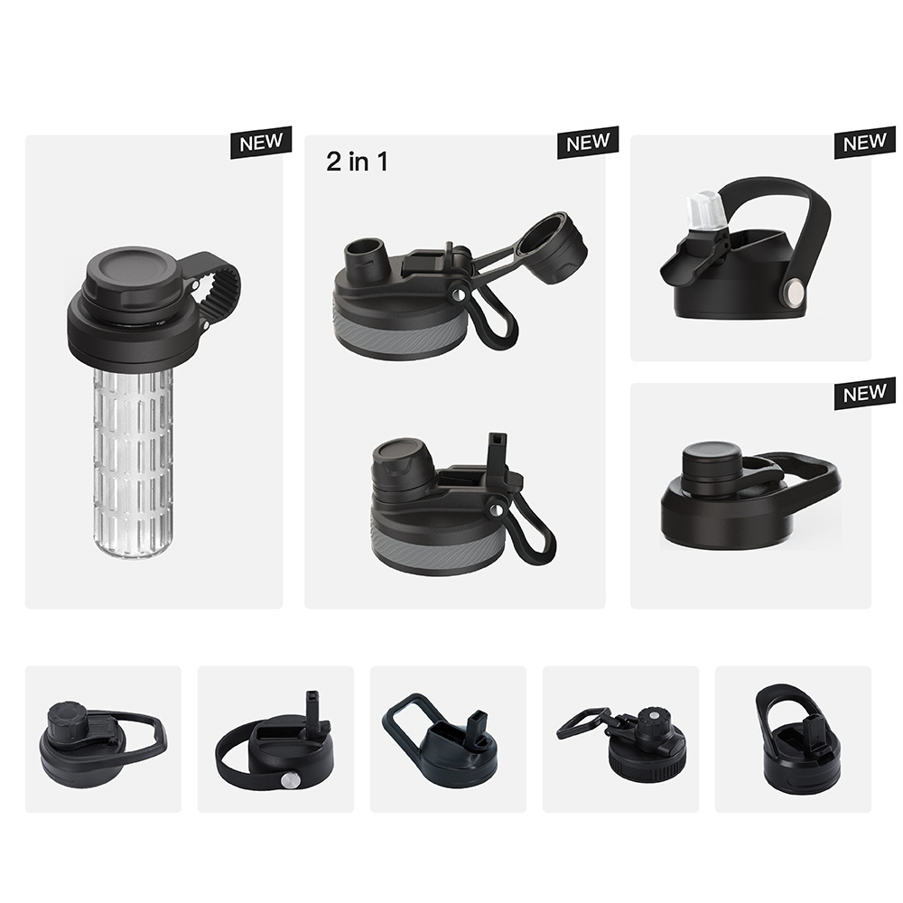 Promotion Gifts 550ml Thermal Water Bottle Stainless Steel Sports Bottle Vacuum Flask With Infuser Lid