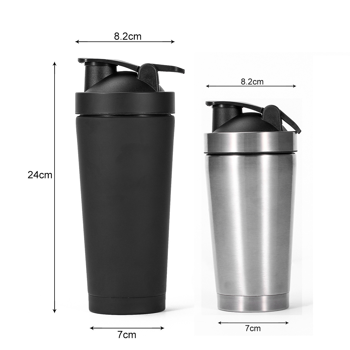 Shaker Cup Bpa Free Tumbler Cups Stainless Steel Drink Cup for Sport Gym