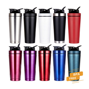 Shaker Cup Bpa Free Tumbler Cups Stainless Steel Drink Cup for Sport Gym