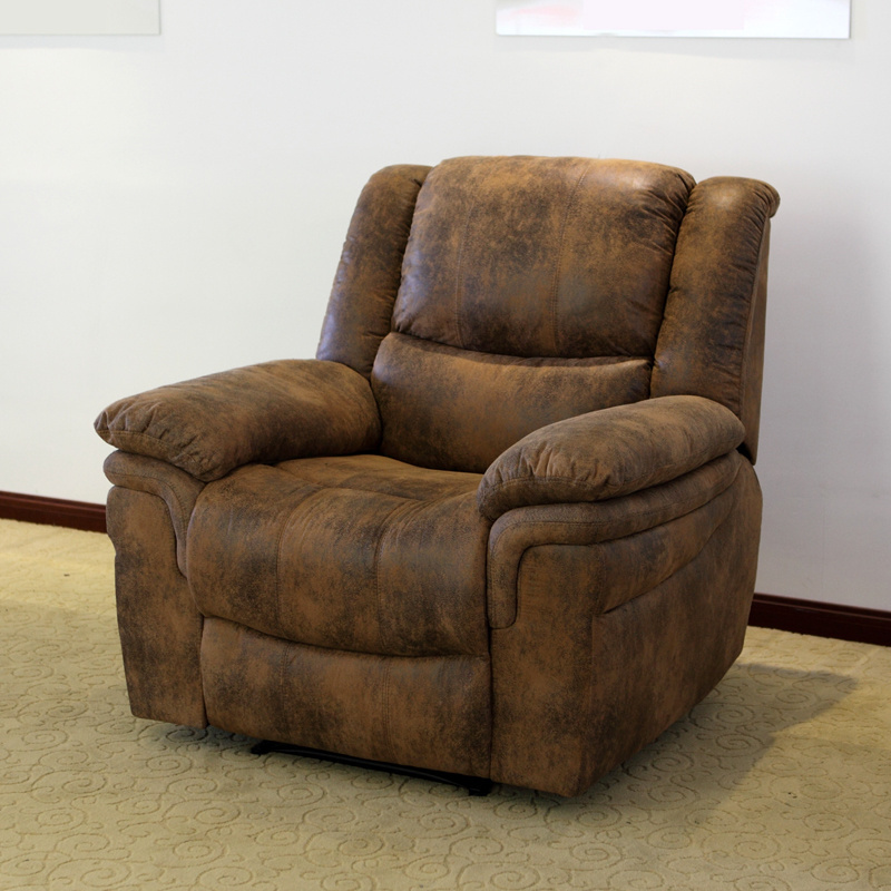 Wide seat Comfortable Single Armchair Manual Recliner Sofa,Home Theatre Chair